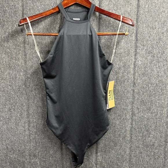 Steve Madden Black Halter Bodysuit - Picture 5 of 5